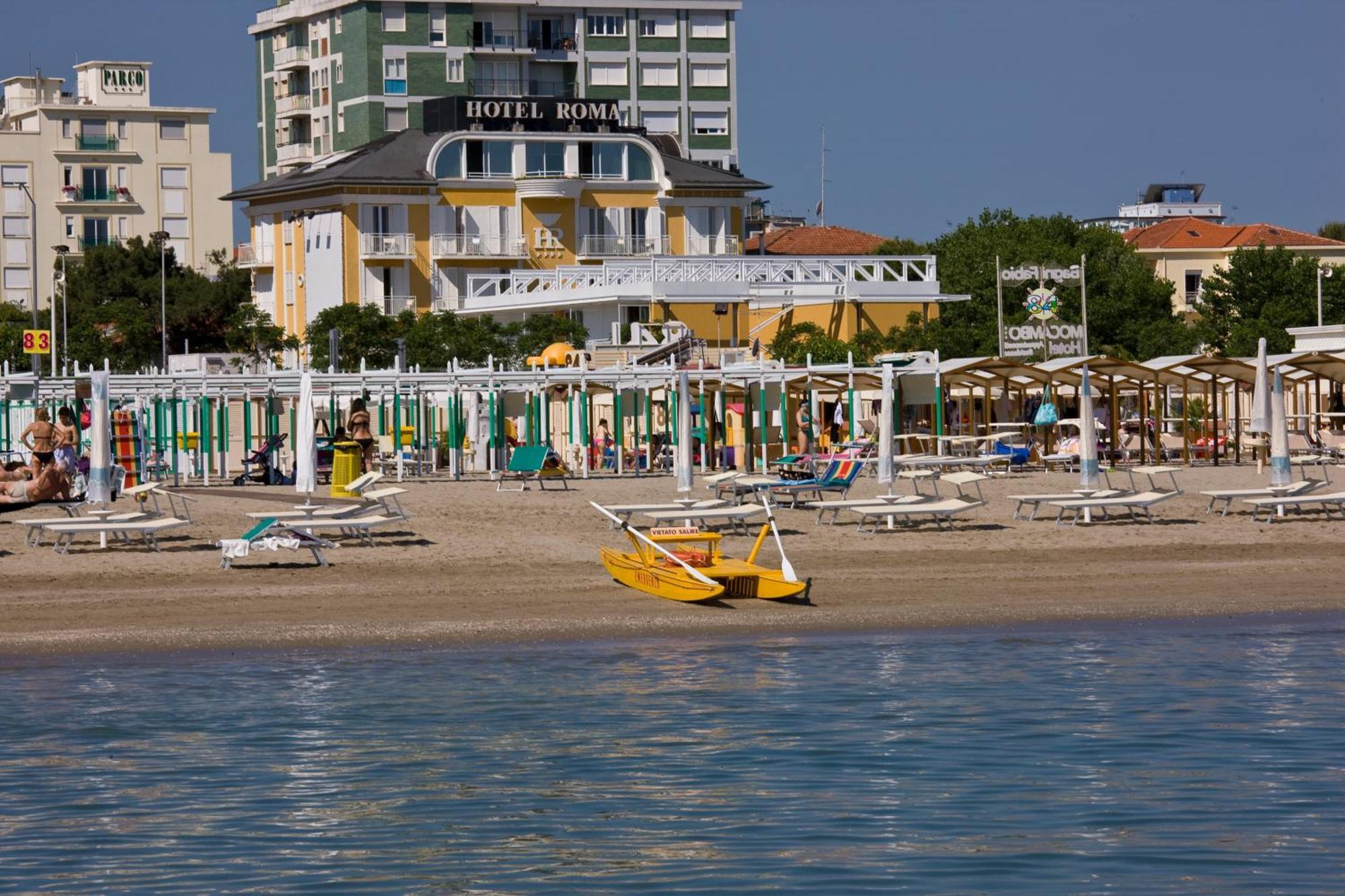Hotel Roma Riccione Esterno foto